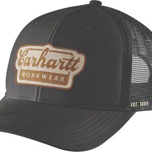 Carhartt Men's 106738 Rugged Flex™ Twill Mesh-Back Script Patch Cap